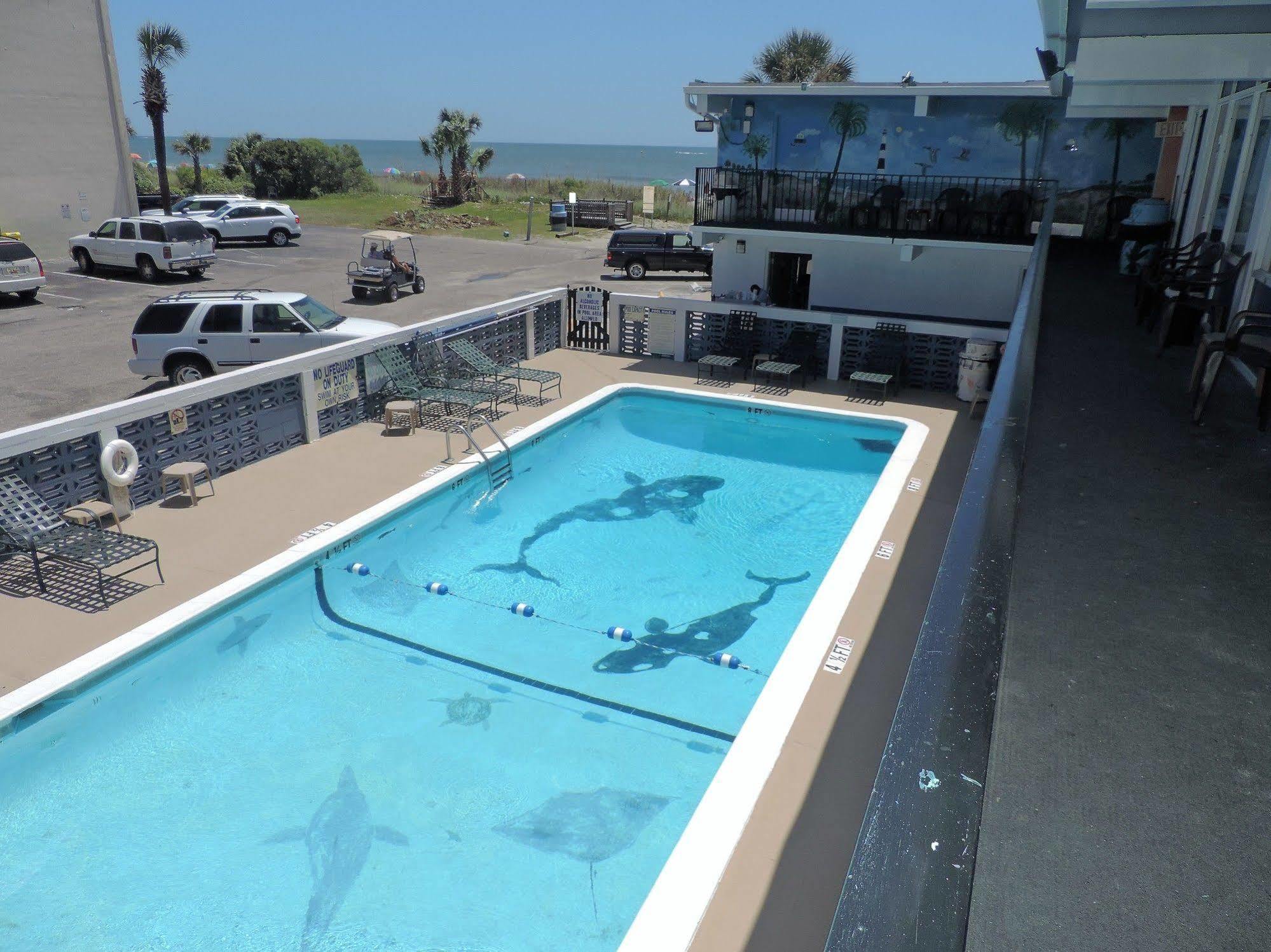 Sea Hawk Oceanfront Motel Myrtle Beach Dış mekan fotoğraf
