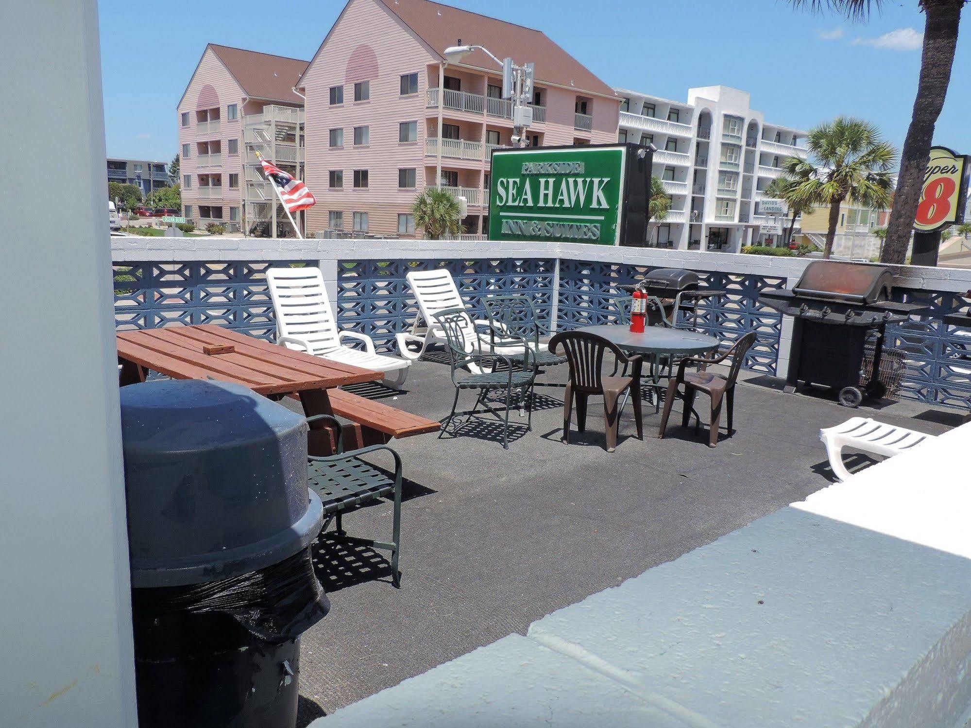 Sea Hawk Oceanfront Motel Myrtle Beach Dış mekan fotoğraf