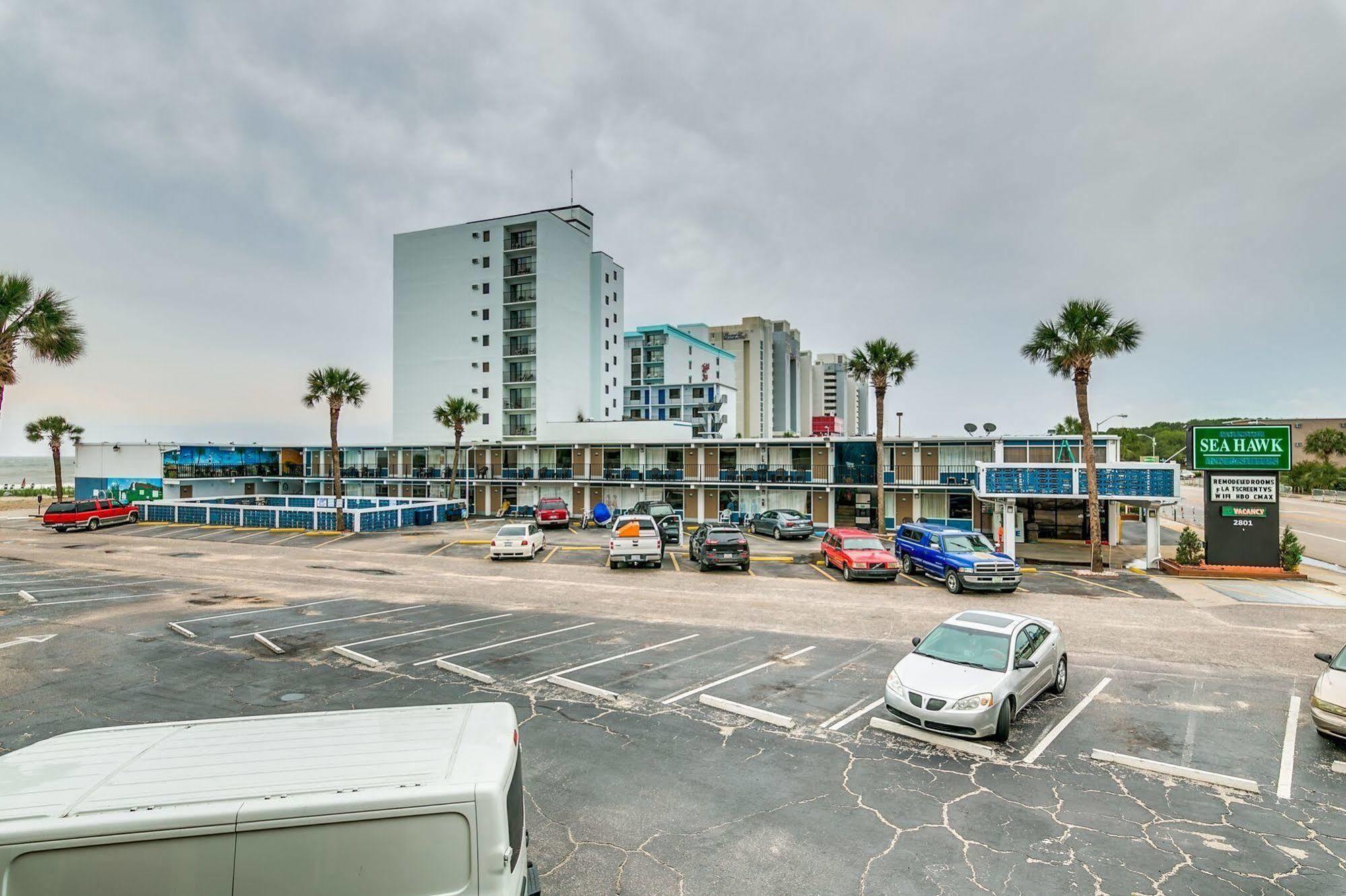 Sea Hawk Oceanfront Motel Myrtle Beach Dış mekan fotoğraf